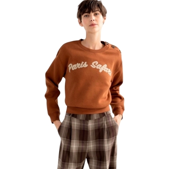 to come Tops - PARIS Safari Sweatshirt